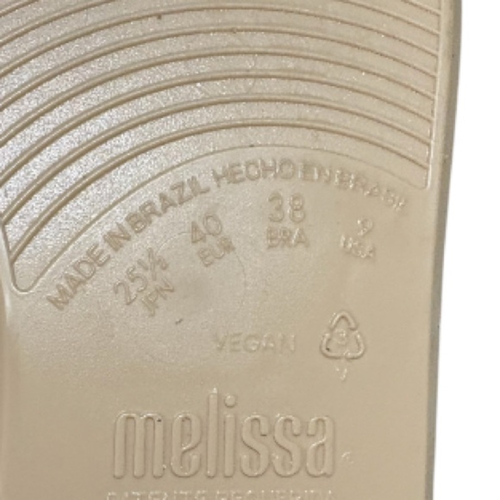 MELISSA flip flops slim ii size 9 - Picture 6 of 6